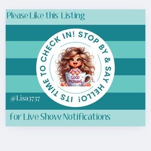 🌺 Lisa’s NEW Live Show Notification Flyer 🌺10.4.2026